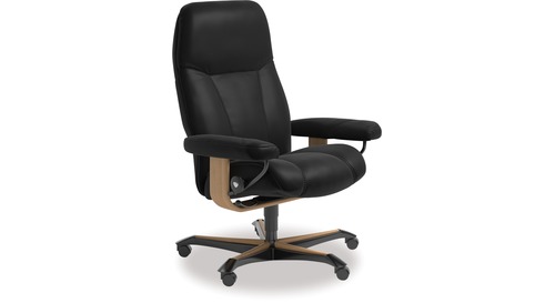Stressless&reg; Consul Leather Home Office Chair  